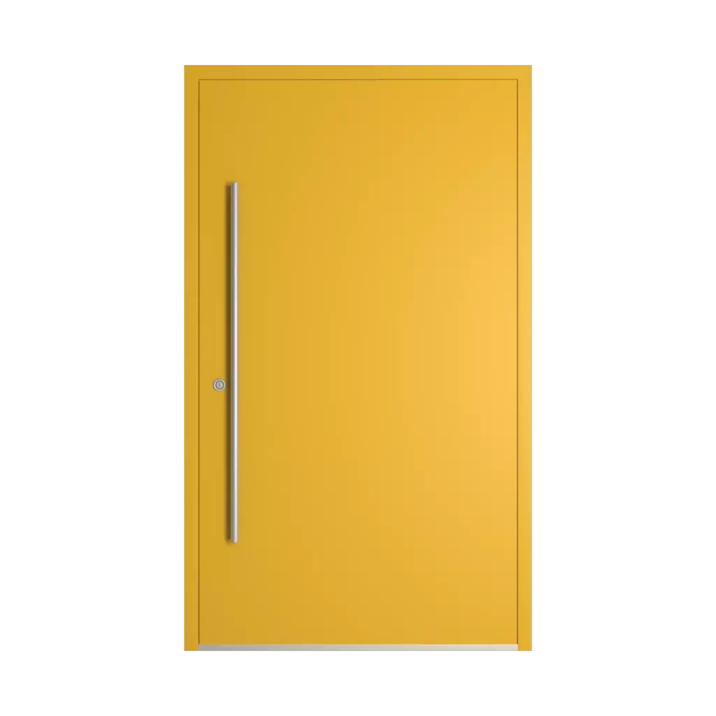 RAL 1012 Lemon yellow entry-doors models-of-door-fillings dindecor sk01-beton  