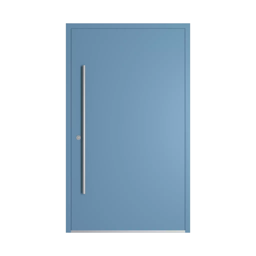 RAL 5024 Pastel blue entry-doors models-of-door-fillings dindecor sl01  