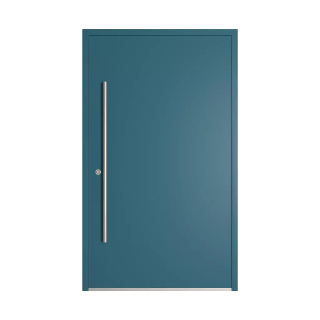 RAL 5025 Pearl Gentian blue entry-doors models-of-door-fillings dindecor be04  
