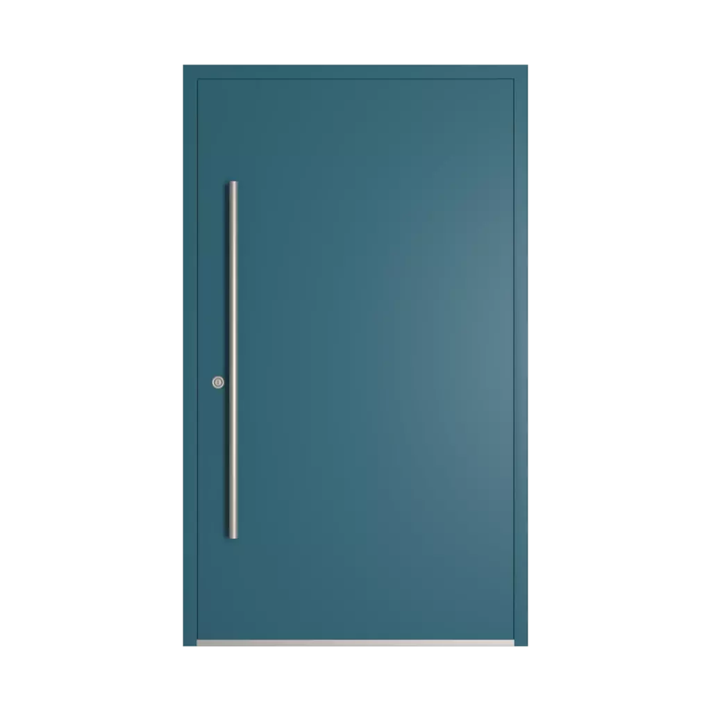 RAL 5025 Pearl Gentian blue entry-doors models-of-door-fillings cdm model-34  