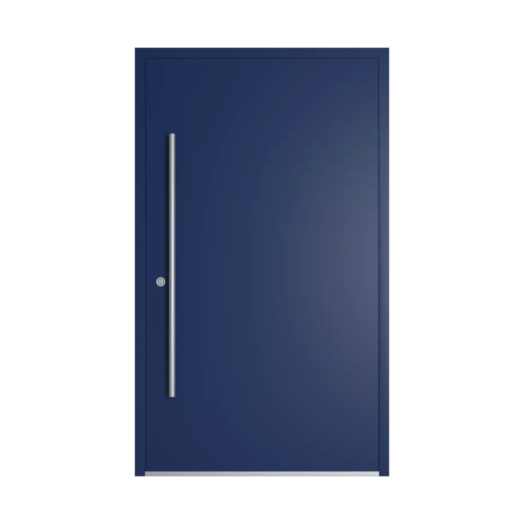 RAL 5026 Pearl night blue entry-doors models-of-door-fillings dindecor gl08  