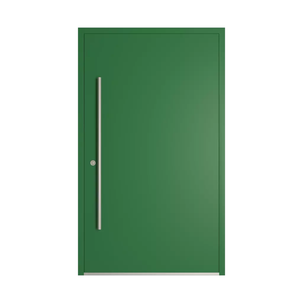 RAL 6001 Emerald green entry-doors models-of-door-fillings cdm model-13  