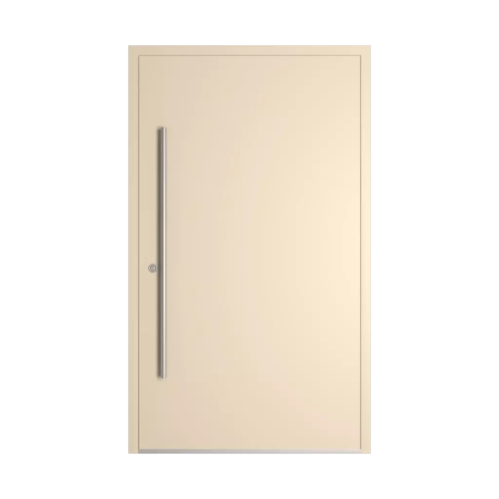 RAL 1013 Oyster white entry-doors models-of-door-fillings dindecor 6120-pwz  