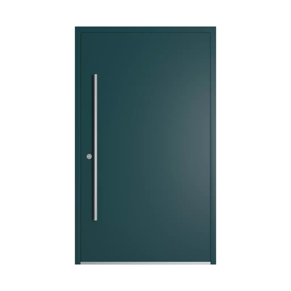 RAL 6004 Blue green products pvc-entry-doors    