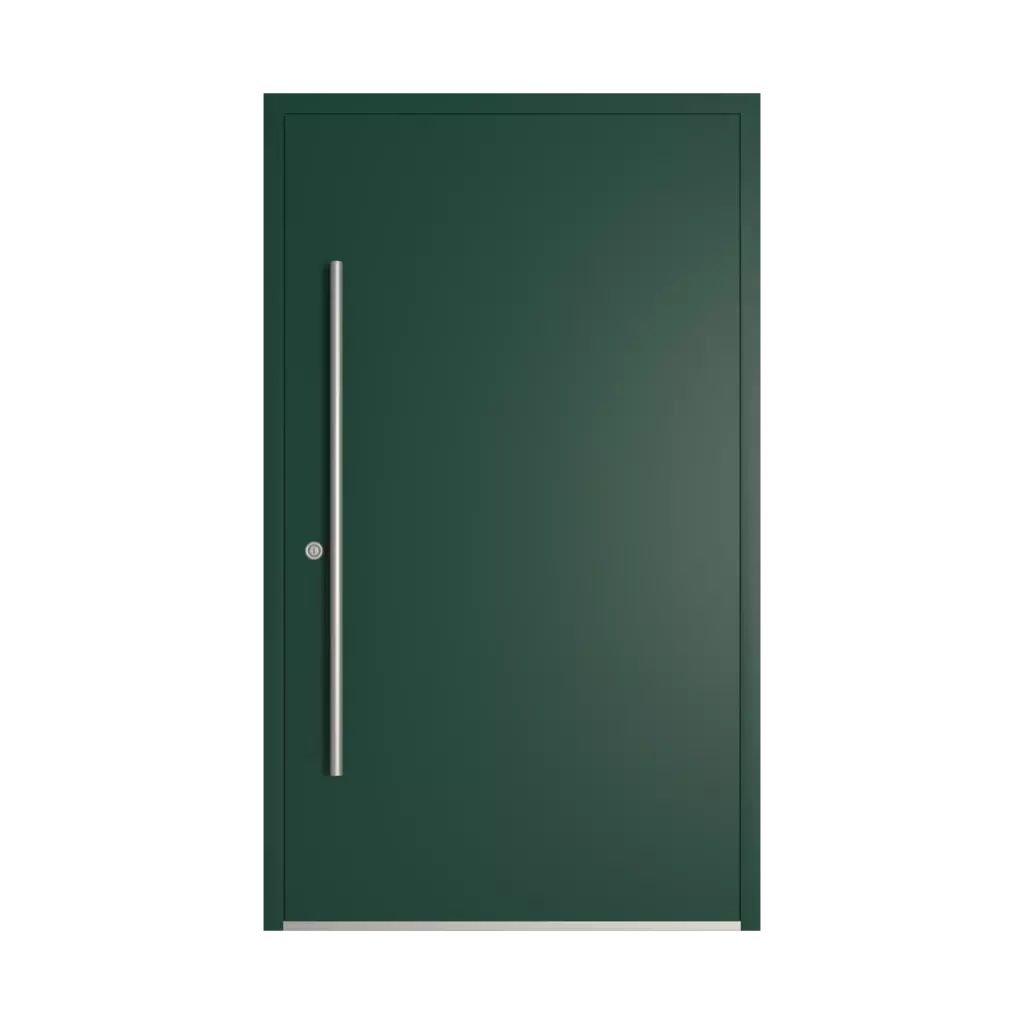 RAL 6005 Moss green entry-doors models-of-door-fillings dindecor sk01-beton  