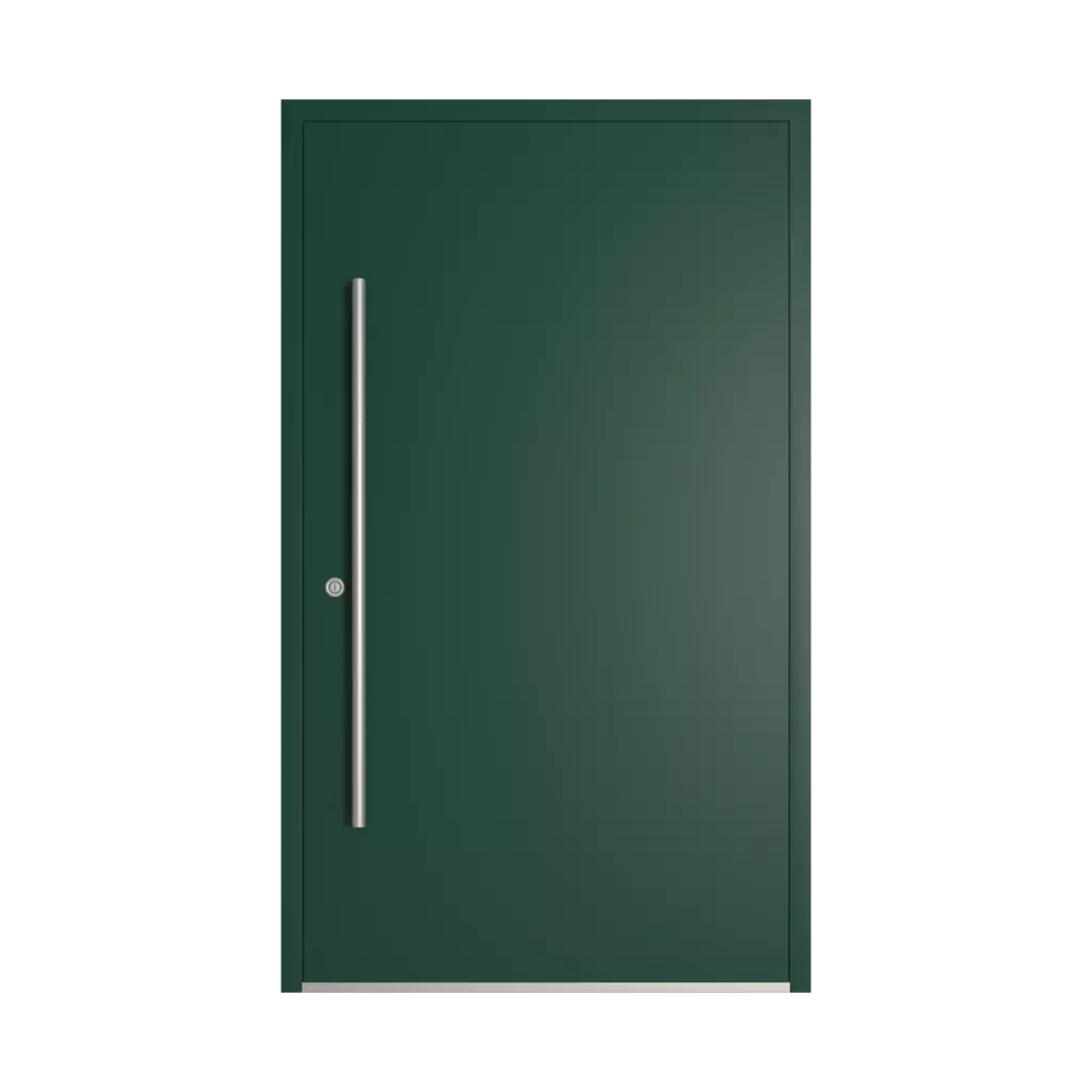 RAL 6005 Moss green entry-doors models-of-door-fillings dindecor model-5008-st  