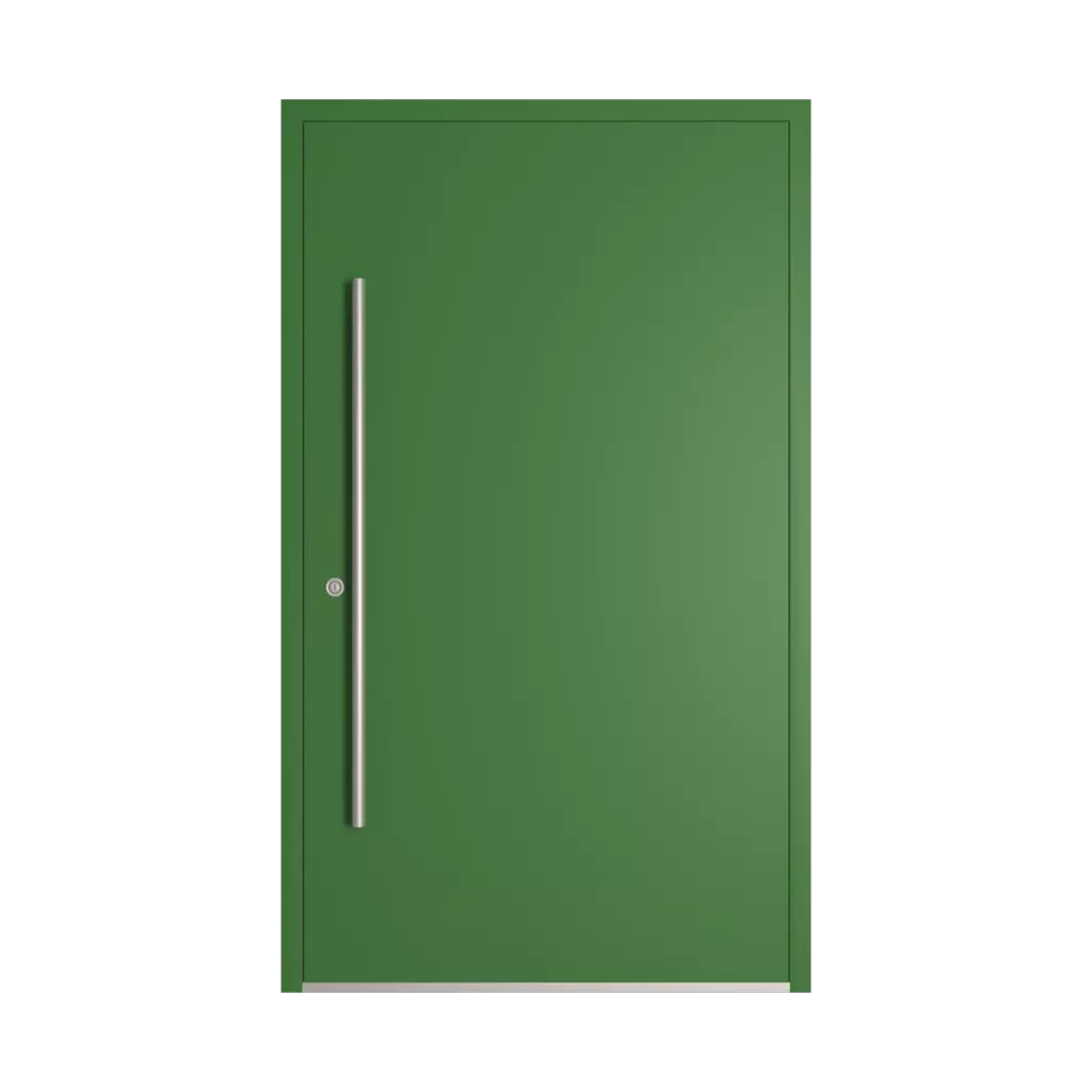 RAL 6010 Grass green entry-doors models-of-door-fillings dindecor be04  