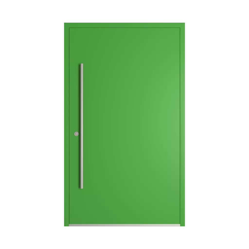 RAL 6018 Yellow green entry-doors models-of-door-fillings dindecor be04  