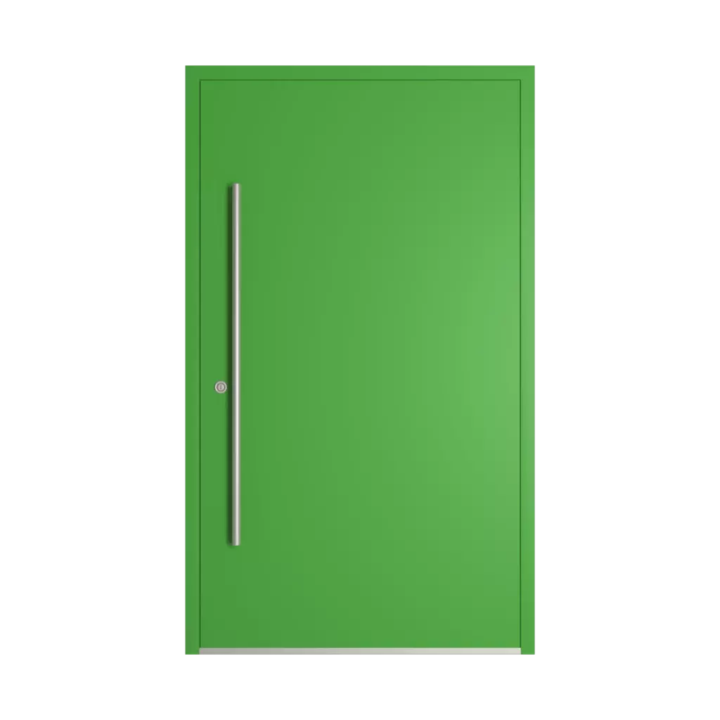 RAL 6018 Yellow green entry-doors models-of-door-fillings dindecor 6120-pwz  