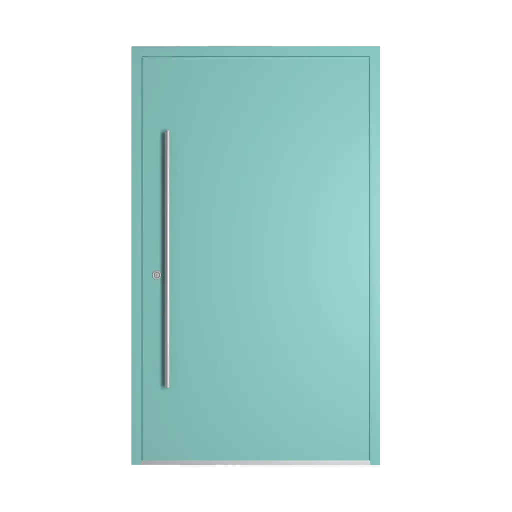 RAL 6027 Light green entry-doors models-of-door-fillings cdm model-30  