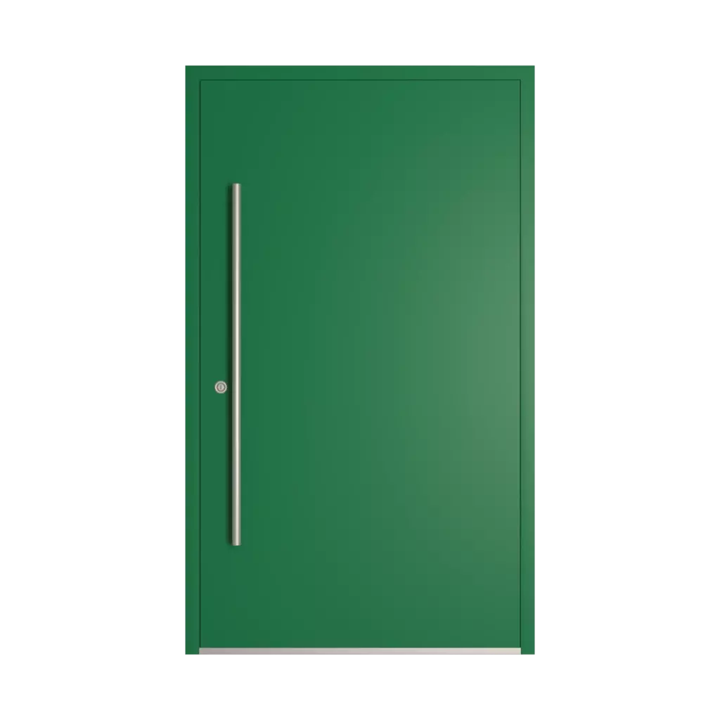 RAL 6029 Mint green entry-doors models-of-door-fillings dindecor be04  