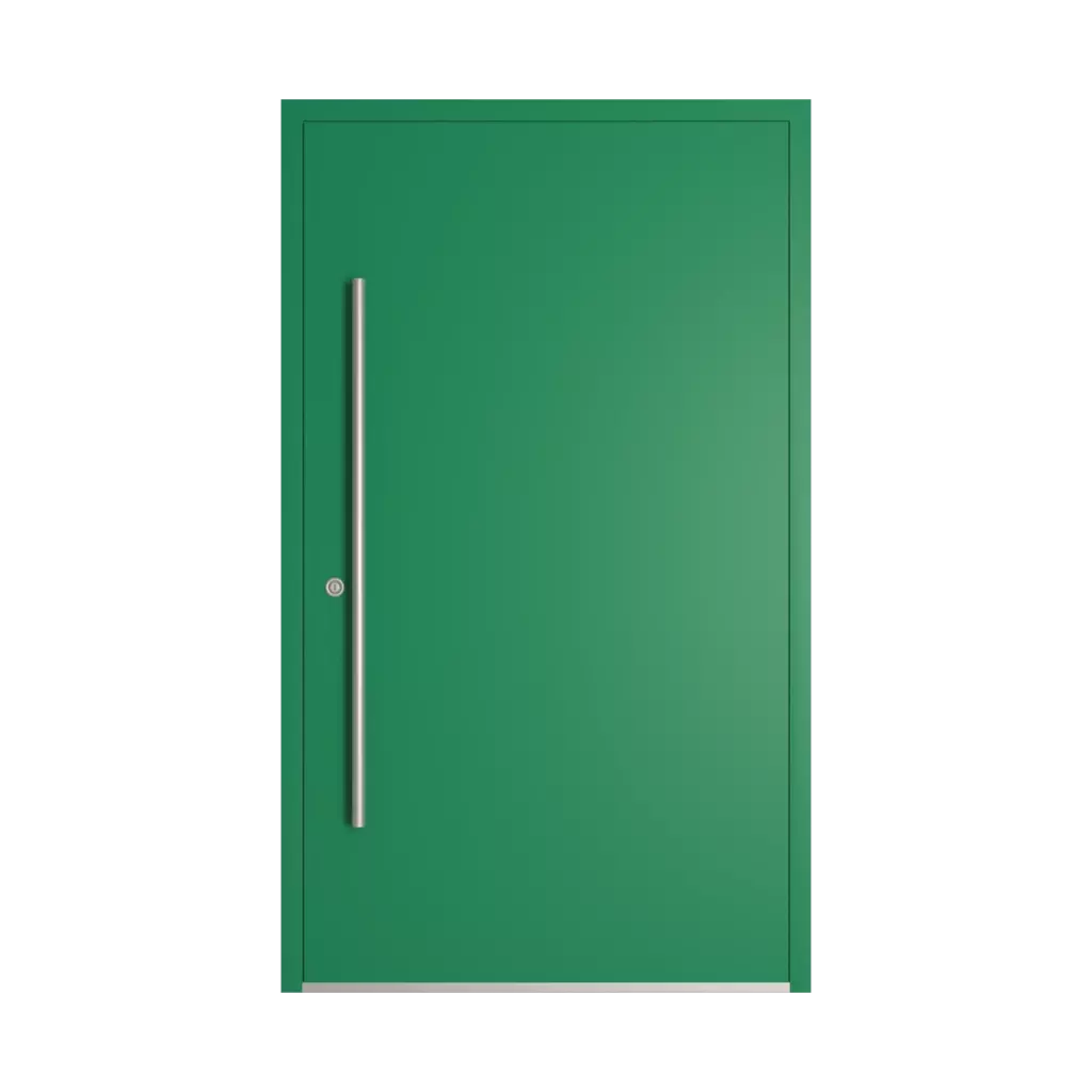 RAL 6032 Signal green entry-doors models-of-door-fillings dindecor be04  