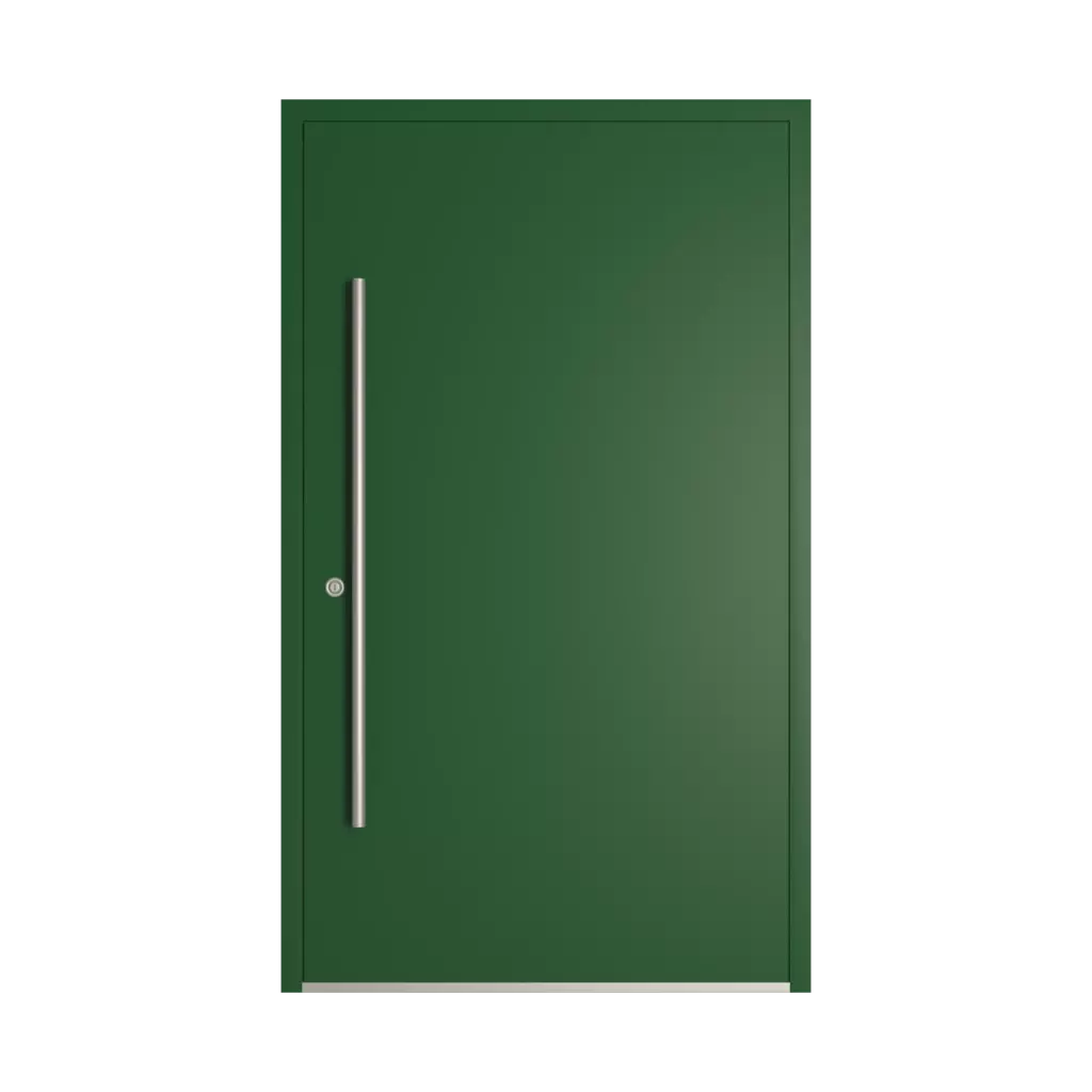 RAL 6035 Pearl green entry-doors models-of-door-fillings dindecor model-5041  