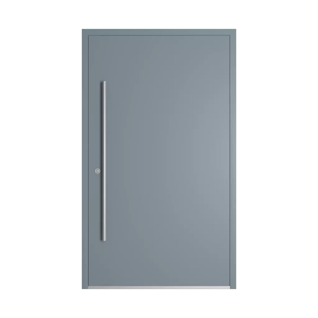 RAL 7000 Squirrel grey entry-doors models-of-door-fillings dindecor sk01-beton  