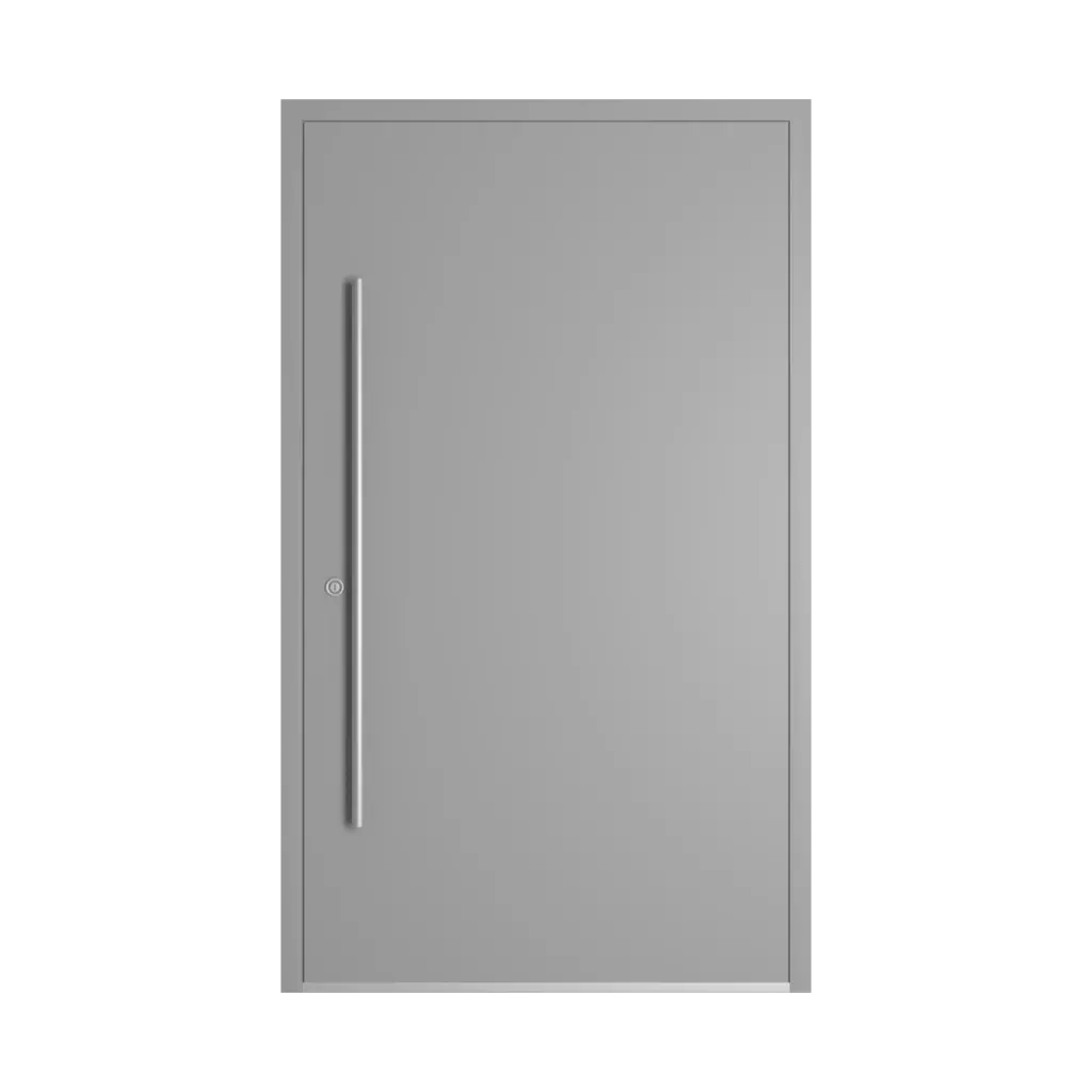 RAL 7004 Signal grey entry-doors models-of-door-fillings dindecor model-6123  