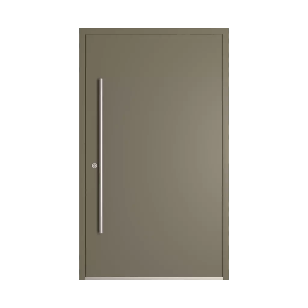 RAL 7006 Beige grey entry-doors models-of-door-fillings dindecor sl01  