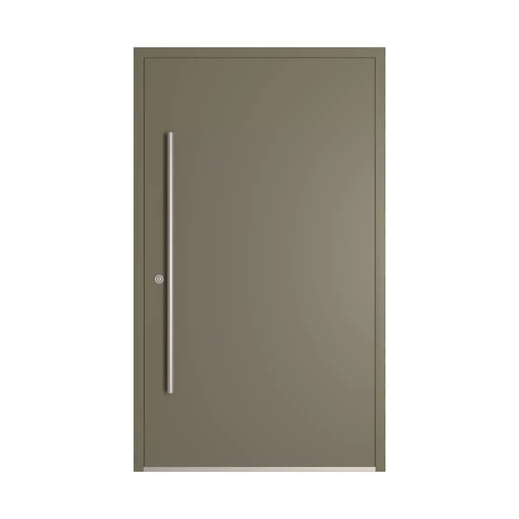 RAL 7006 Beige grey entry-doors models-of-door-fillings dindecor model-5041  