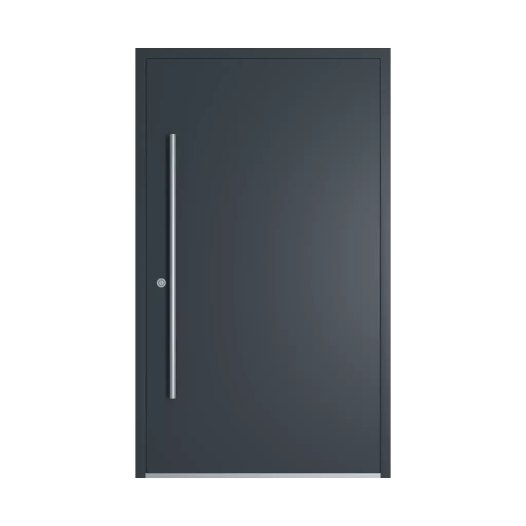 RAL 7016 Anthracite grey entry-doors models-of-door-fillings dindecor be04  