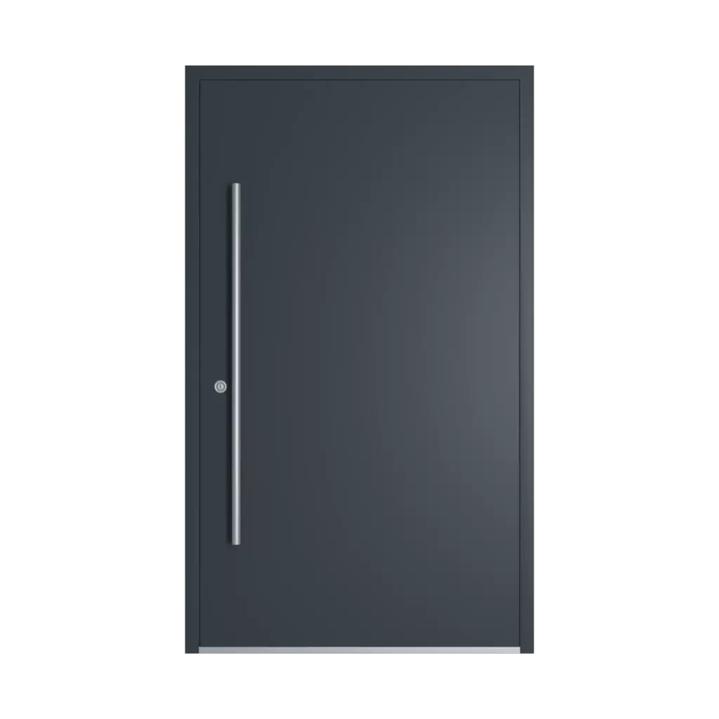 RAL 7016 Anthracite grey entry-doors models-of-door-fillings dindecor 6120-pwz  