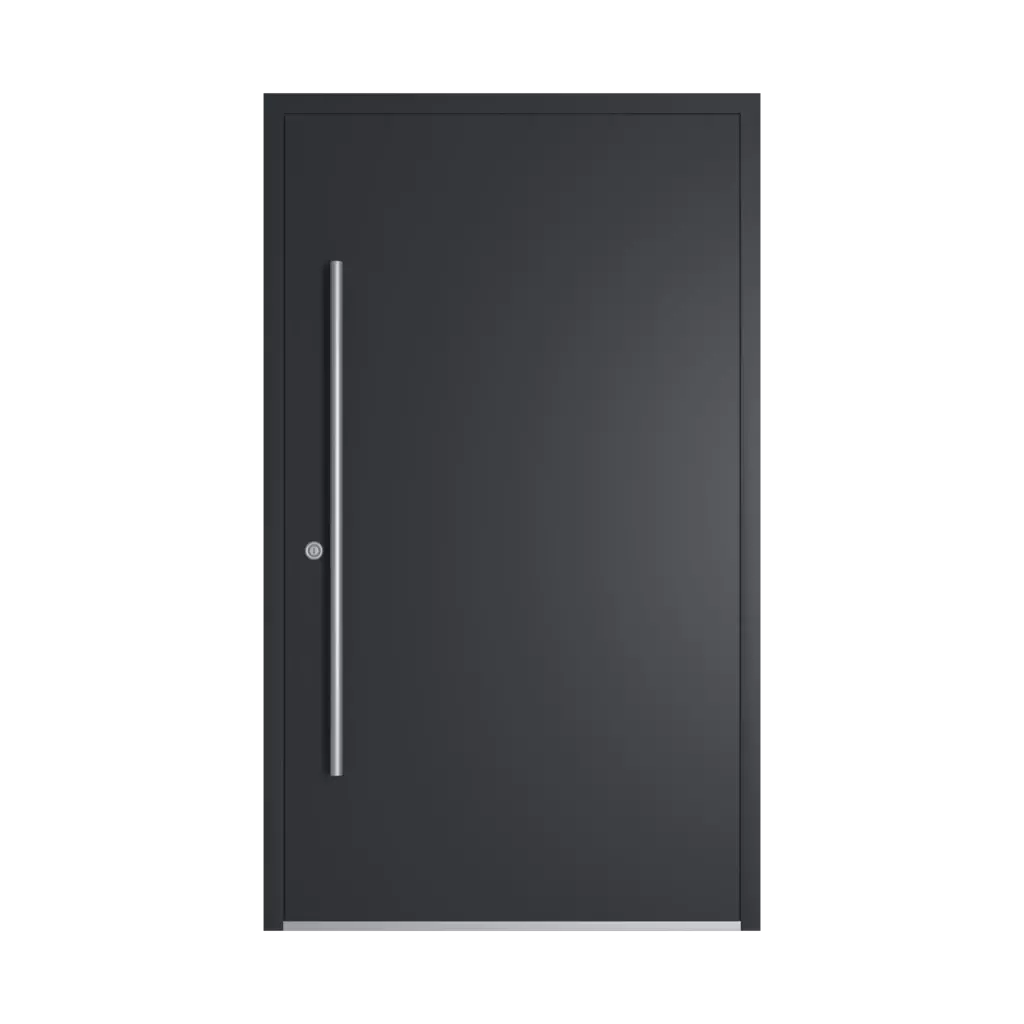 RAL 7021 Black grey entry-doors door-colors ral-colors ral-7021-black-grey