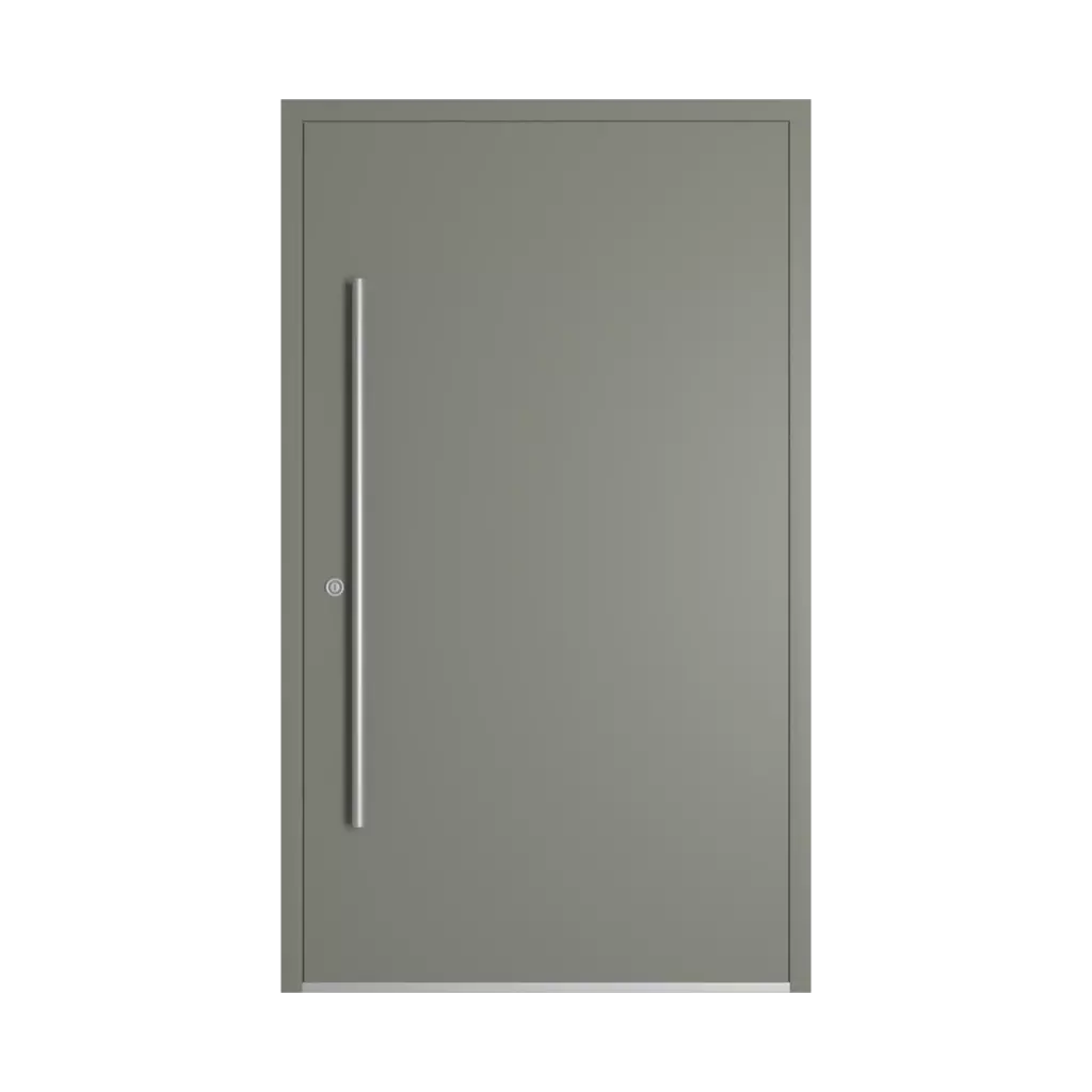 RAL 7023 Concrete grey entry-doors models-of-door-fillings dindecor sk01-beton  