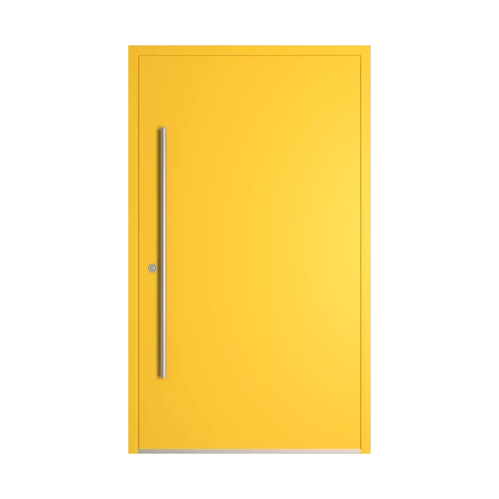RAL 1018 Zinc yellow entry-doors models-of-door-fillings dindecor be04  