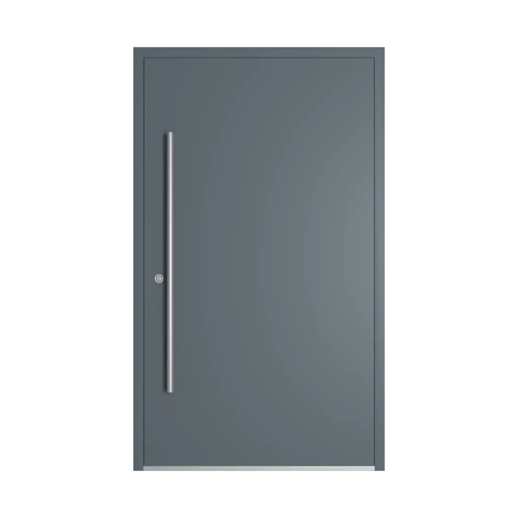 RAL 7031 Blue grey entry-doors models-of-door-fillings dindecor sk01-beton  