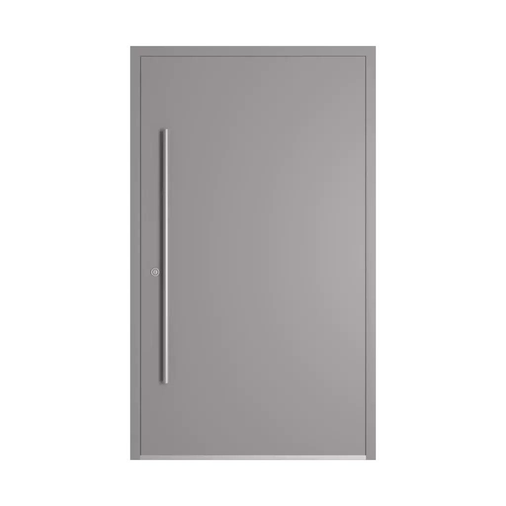 RAL 7036 Platinum grey entry-doors models-of-door-fillings dindecor sk01-beton  