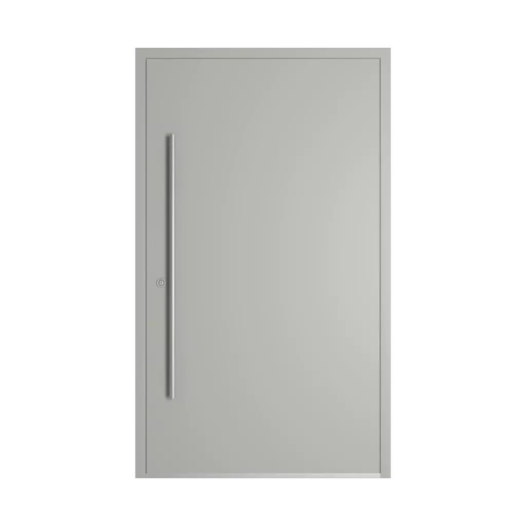 RAL 7038 Agate grey entry-doors models-of-door-fillings dindecor 6002-black-pvc  