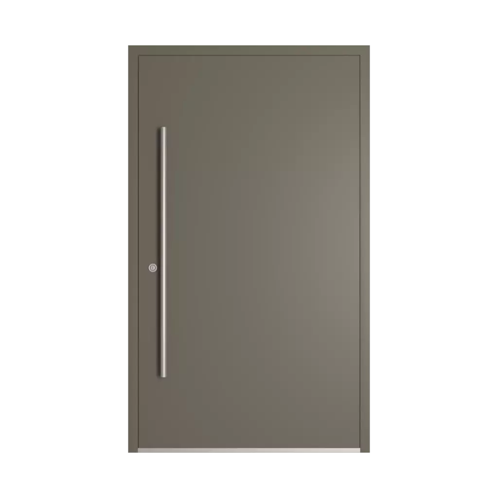 RAL 7039 Quartz grey entry-doors models-of-door-fillings dindecor 6036-pvc  