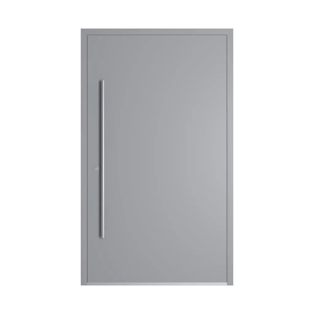 RAL 7040 Window grey entry-doors models-of-door-fillings dindecor be04  