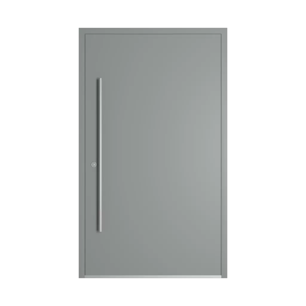 RAL 7042 Traffic grey A products pvc-entry-doors    