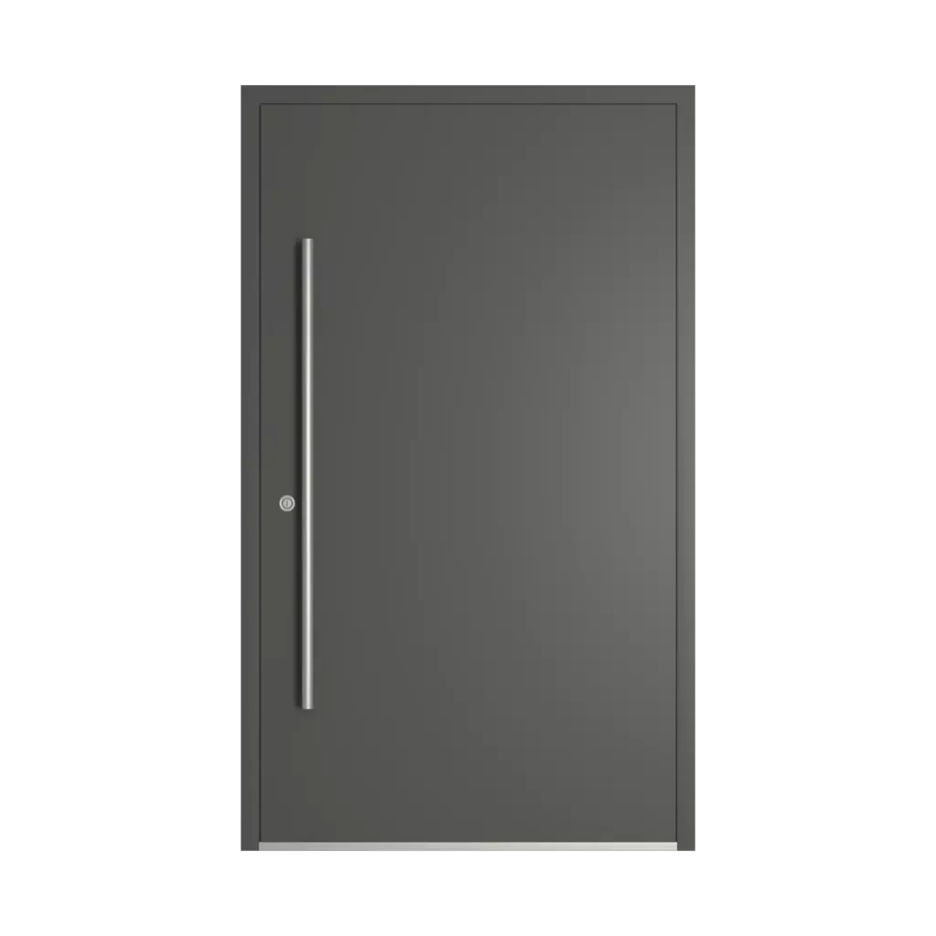 RAL 7043 Traffic grey B products pvc-entry-doors    