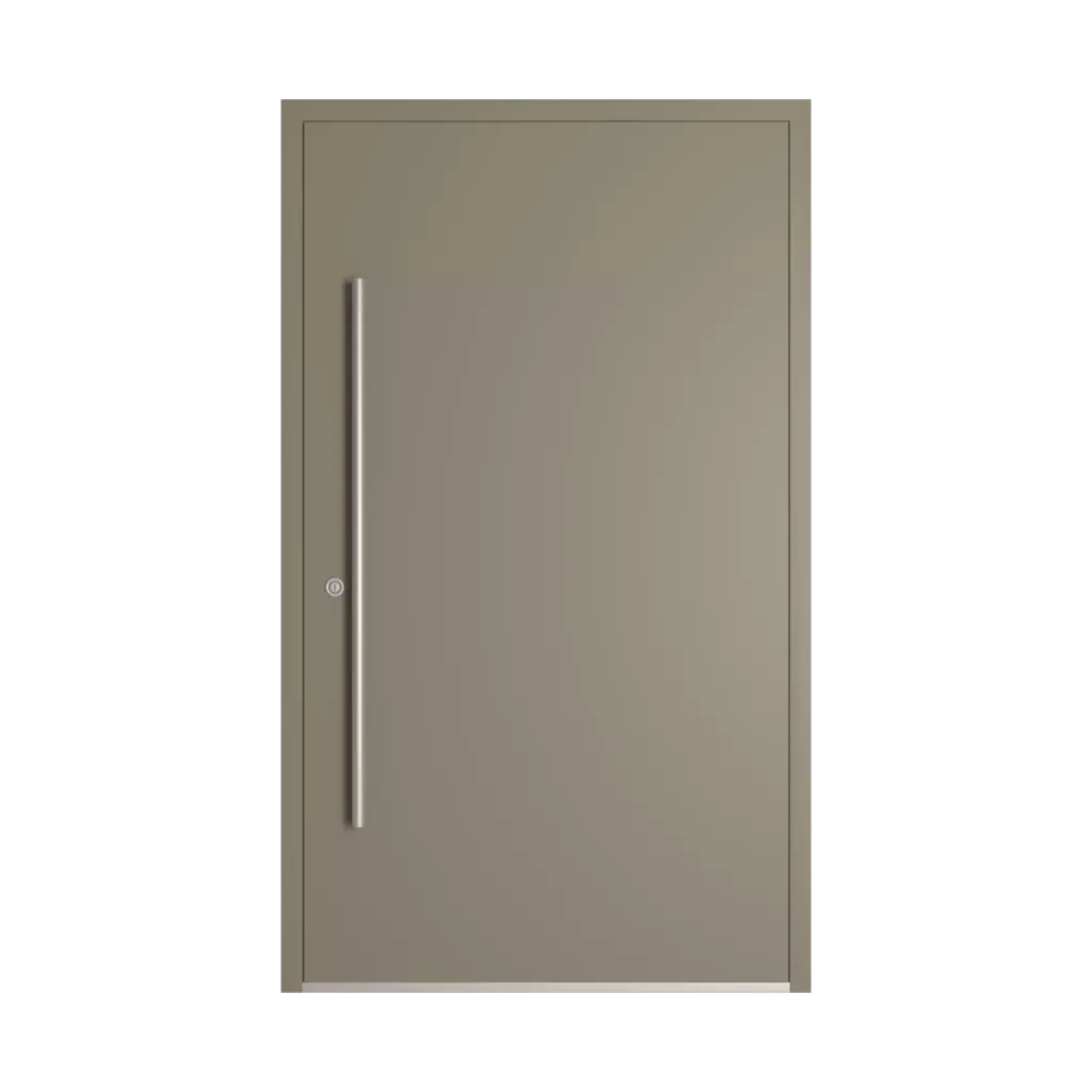 RAL 7048 Pearl mouse grey entry-doors models-of-door-fillings dindecor 6124-pwz  