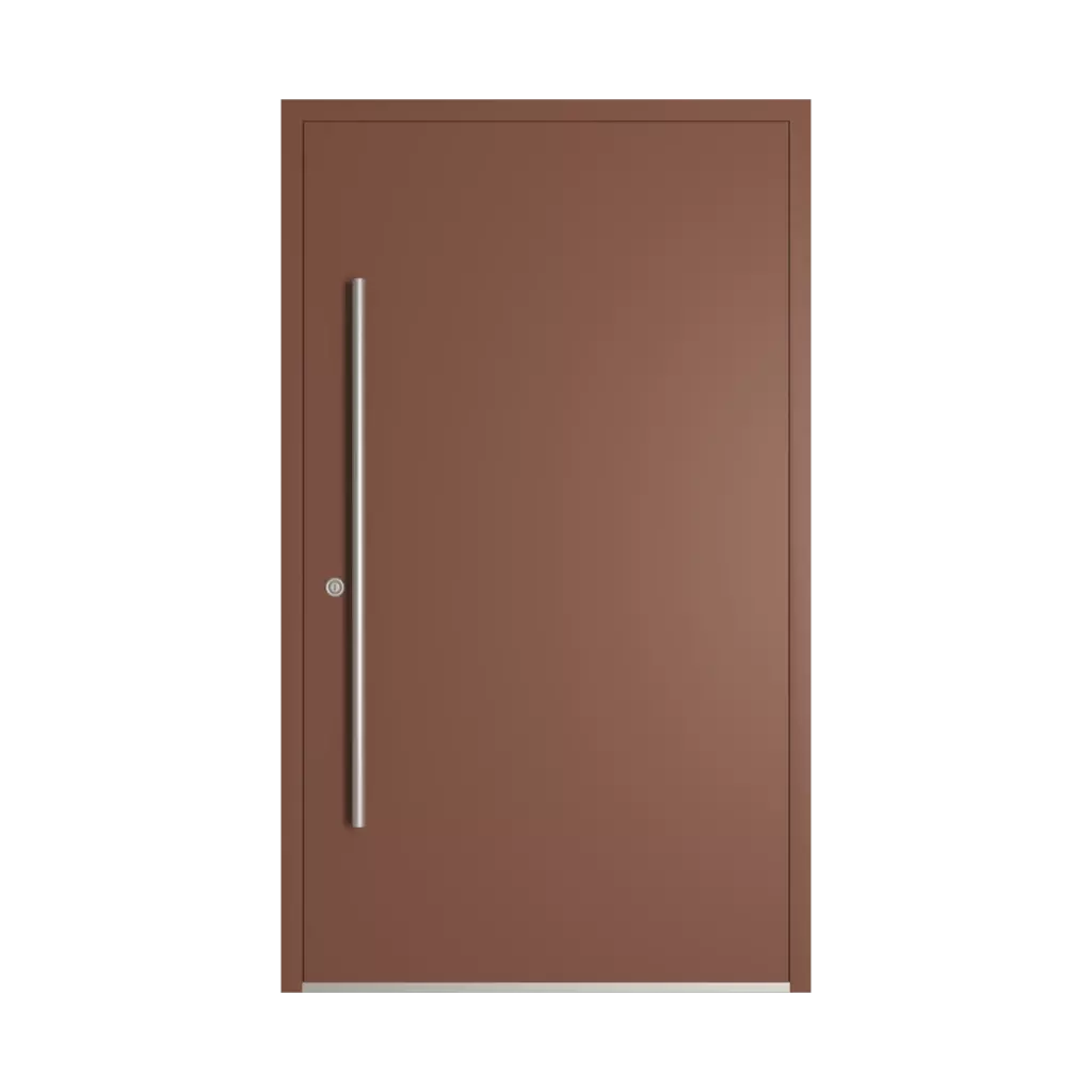 RAL 8002 Signal brown entry-doors models-of-door-fillings dindecor be04  