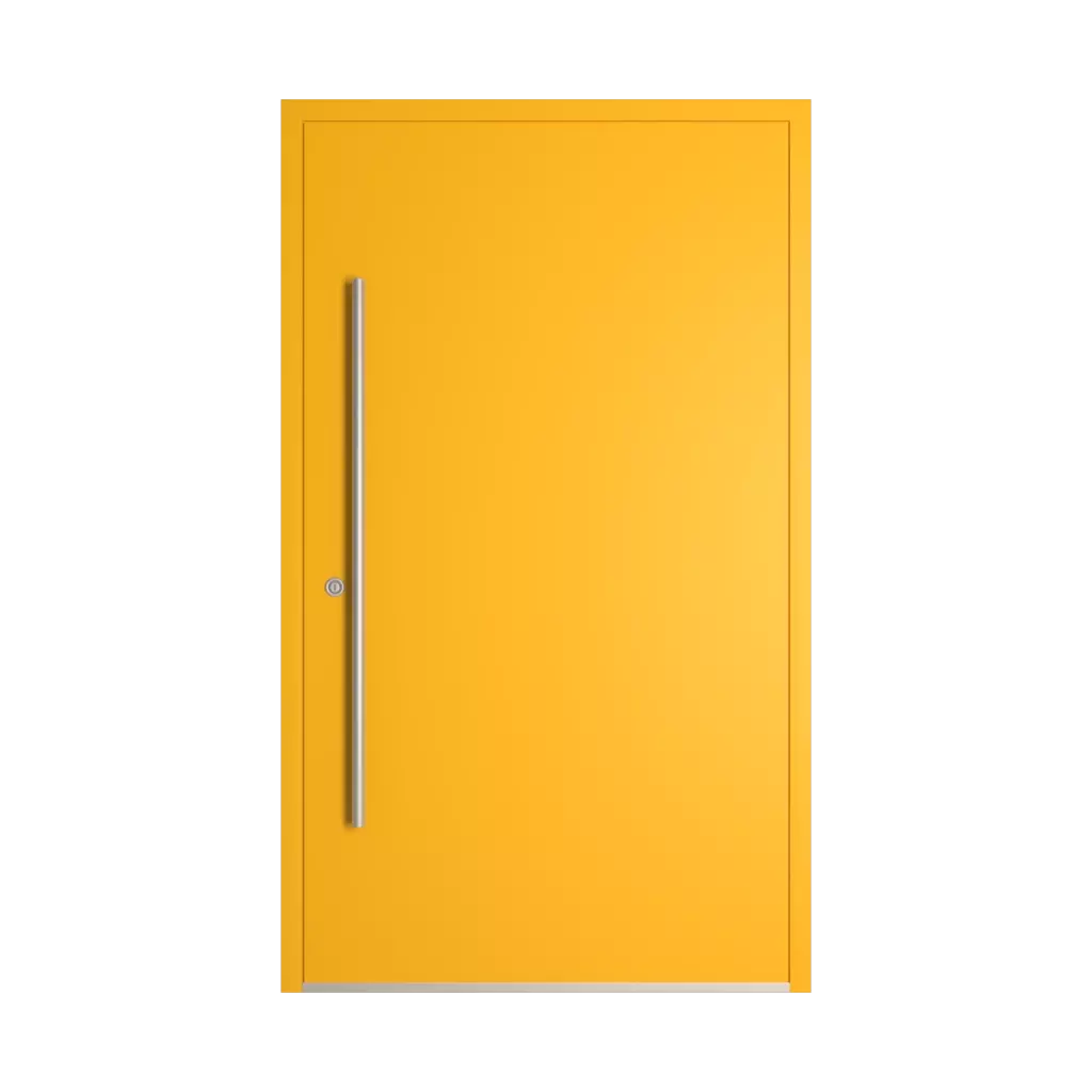 RAL 1021 Rape yellow products pvc-entry-doors    
