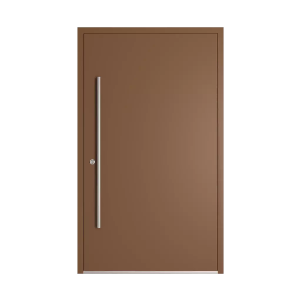 RAL 8024 Beige brown entry-doors models-of-door-fillings dindecor be04  