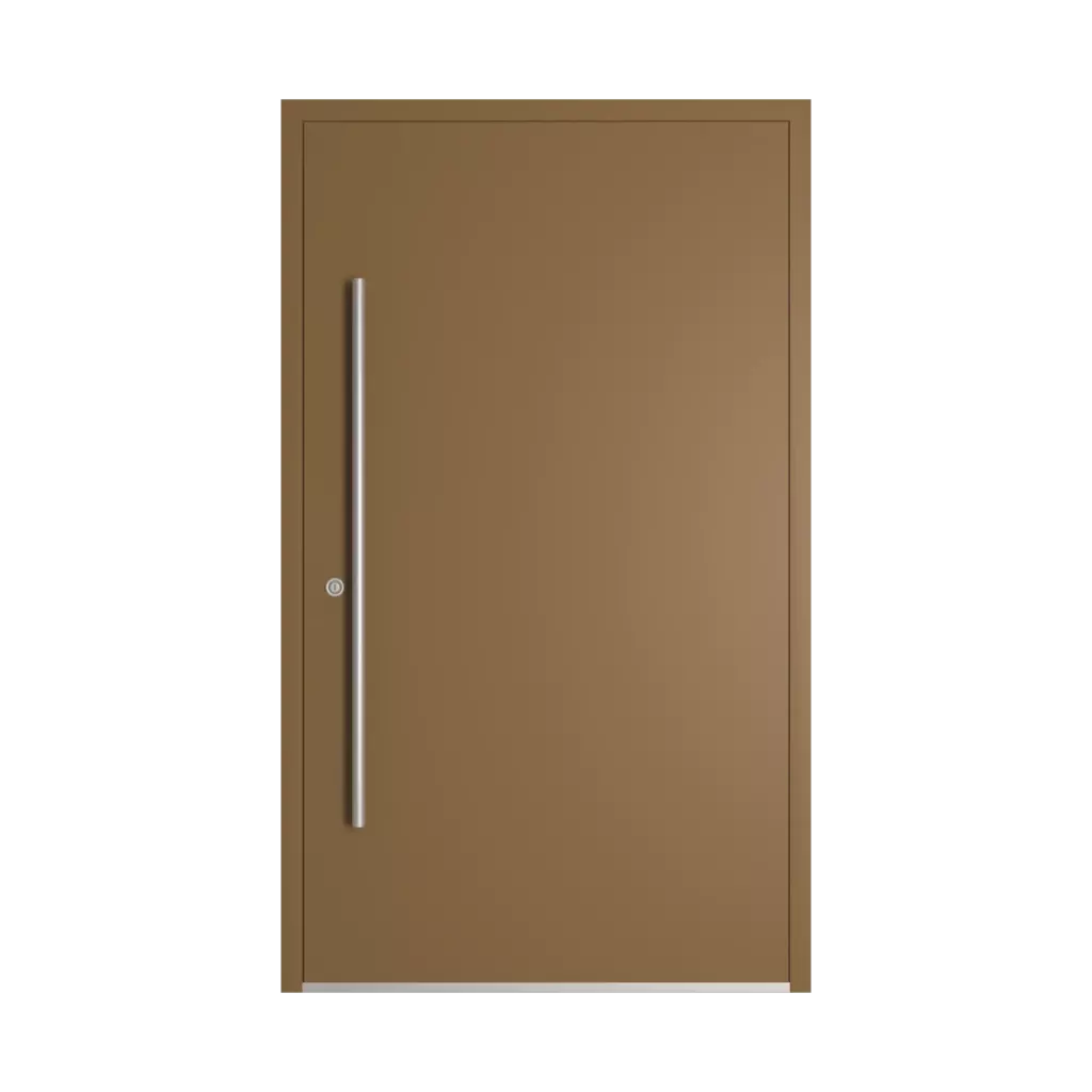 RAL 1036 Pearl gold products pvc-entry-doors    