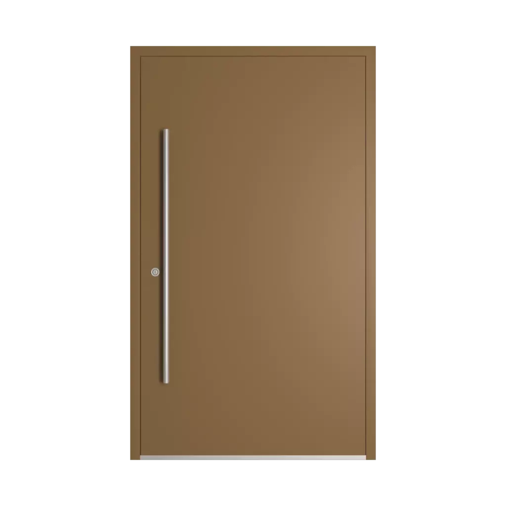 RAL 1036 Pearl gold entry-doors models-of-door-fillings dindecor gl08  