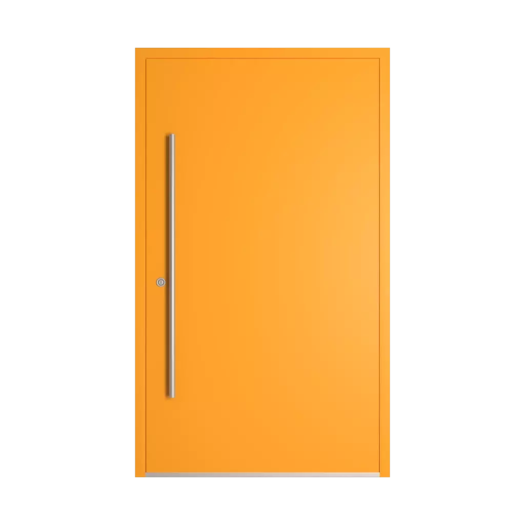 RAL 2007 Luminous bright orange entry-doors models-of-door-fillings adezo budapeszt  