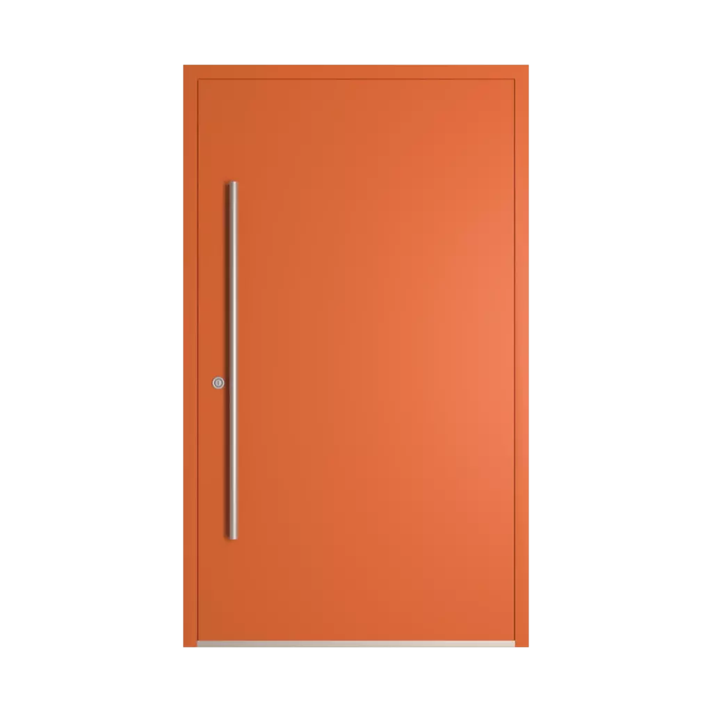 RAL 2010 Signal orange entry-doors models-of-door-fillings dindecor model-5041  