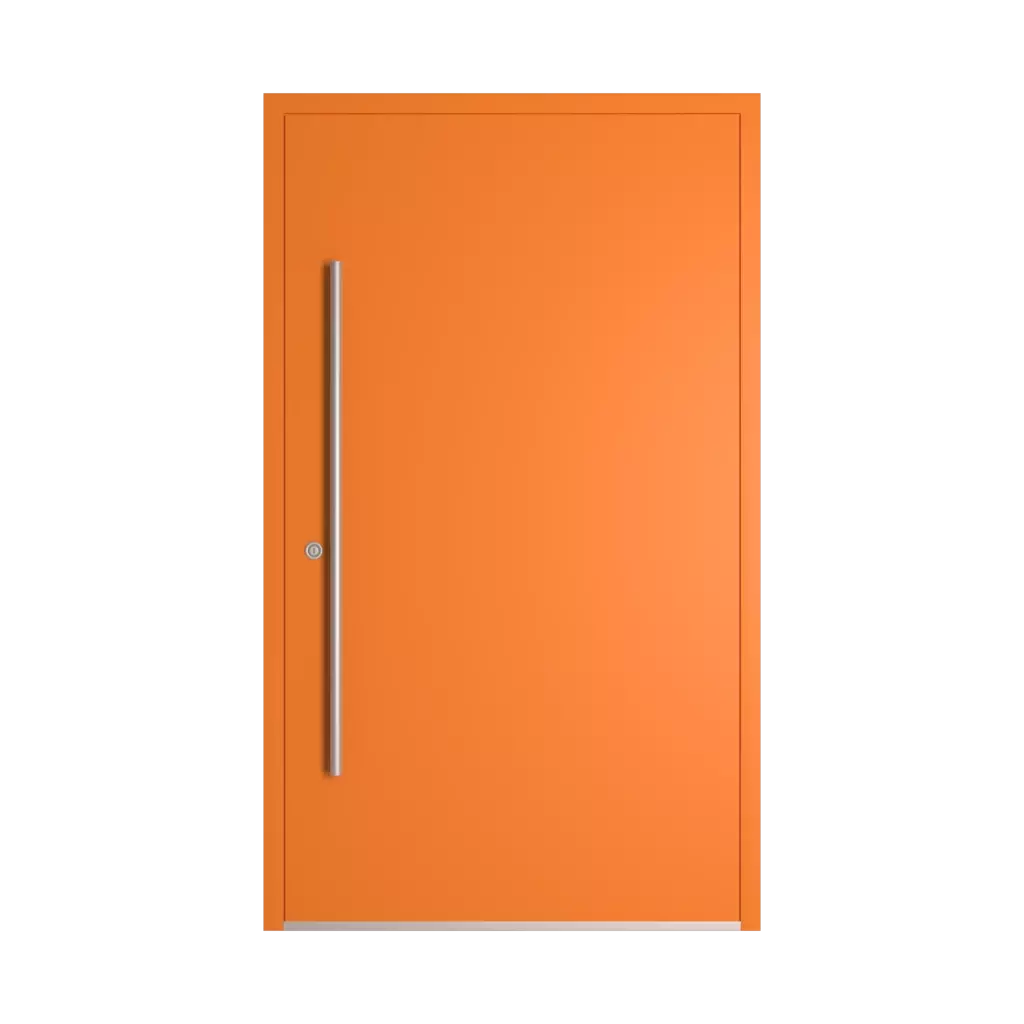 RAL 2011 Deep orange entry-doors models-of-door-fillings cdm model-46  