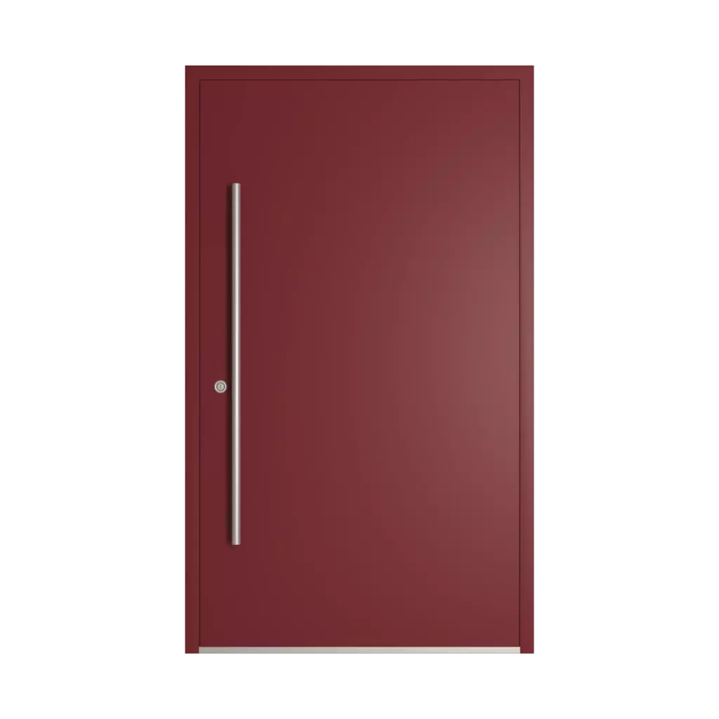 RAL 3004 Purple red entry-doors models-of-door-fillings dindecor be04  