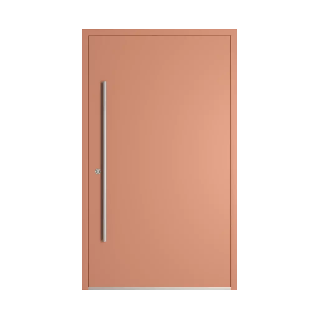 RAL 3012 Beige red entry-doors models-of-door-fillings dindecor 6120-pwz  