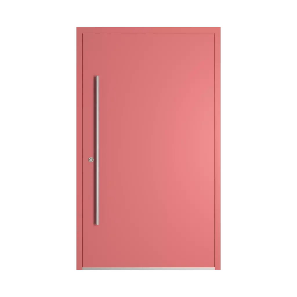 RAL 3014 Antique pink entry-doors models-of-door-fillings dindecor 6132-black  