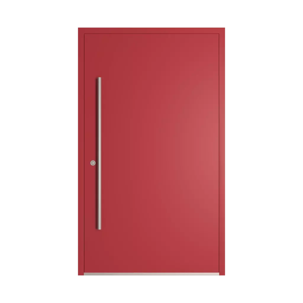 RAL 3031 Orient red entry-doors models-of-door-fillings dindecor model-6113-wd  