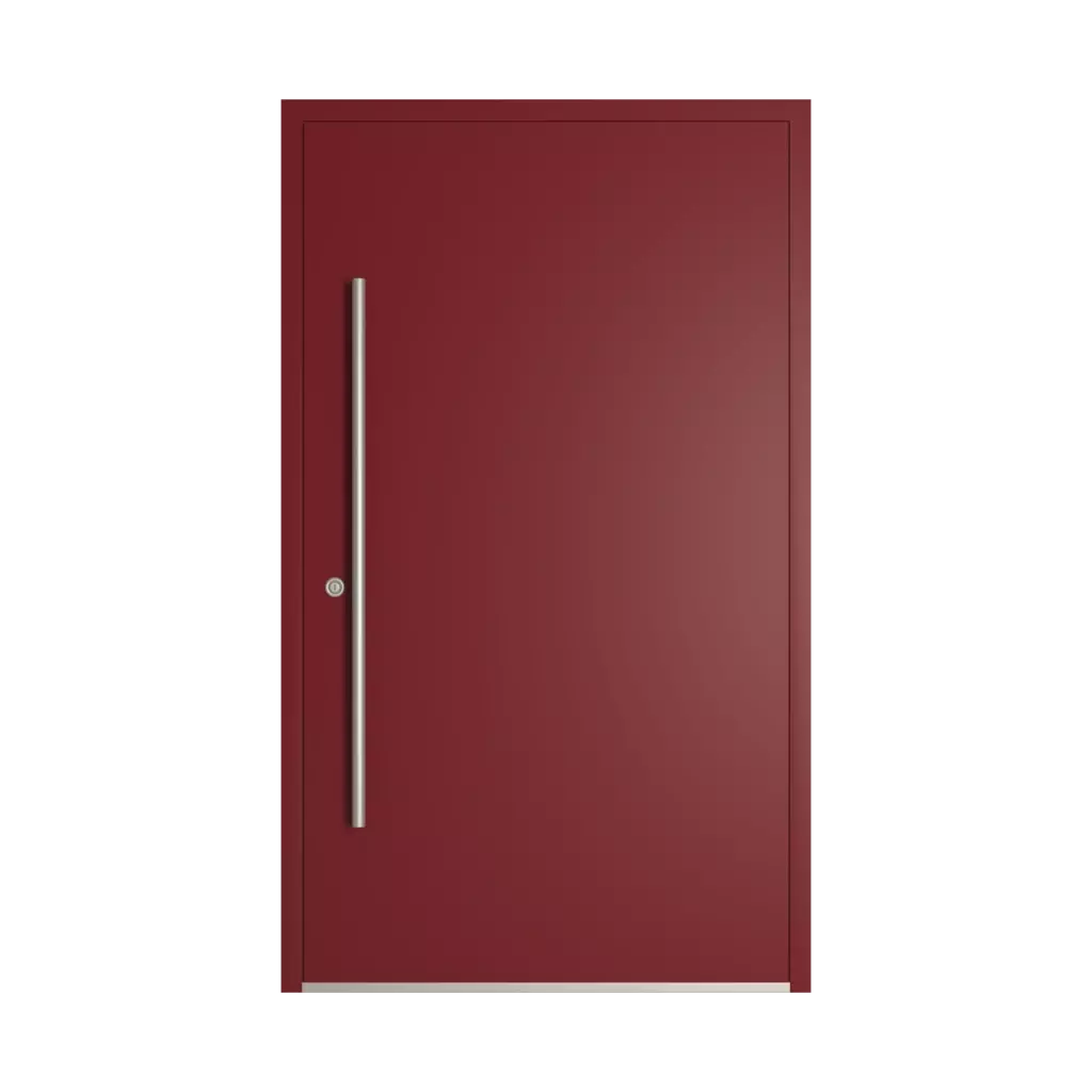 RAL 3033 pearl pink entry-doors models-of-door-fillings dindecor 5015-black  