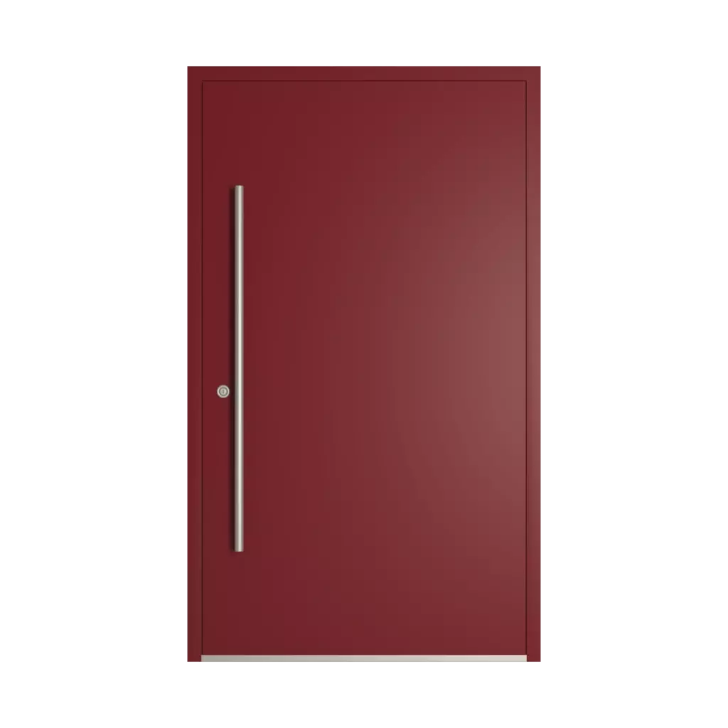 RAL 3033 pearl pink entry-doors models-of-door-fillings dindecor model-6123  