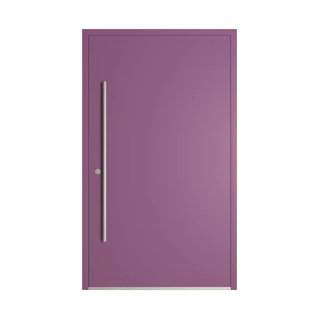 RAL 4001 Red lilac products pvc-entry-doors    