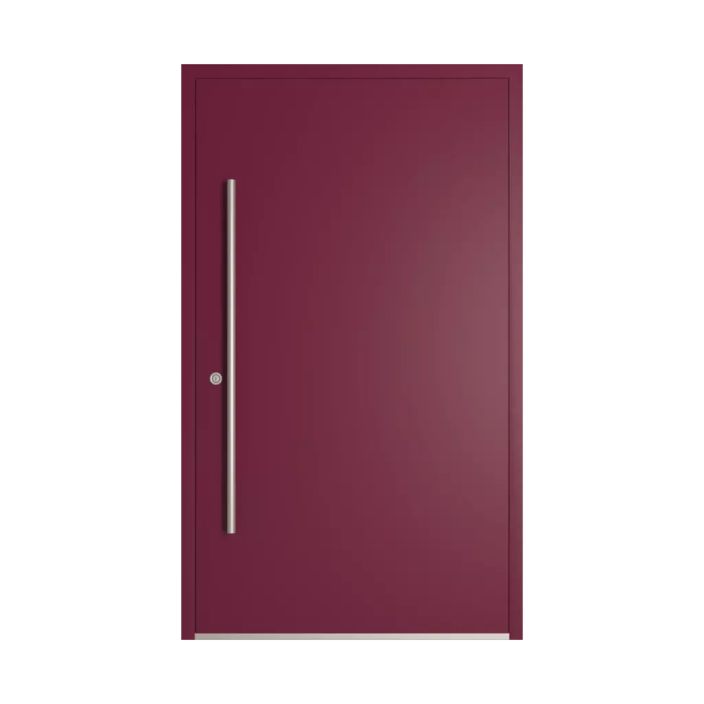 RAL 4004 Claret violet entry-doors models-of-door-fillings dindecor be04  